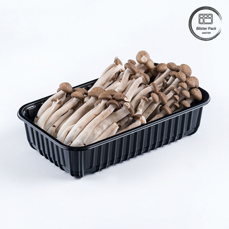 Confezionato Disposable Plastic Funghi Punnet Blister Frutta e verdura vassoi
