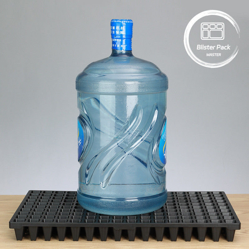 72 vaschette di plastica con coperchio piatto per fiori e piante verdi