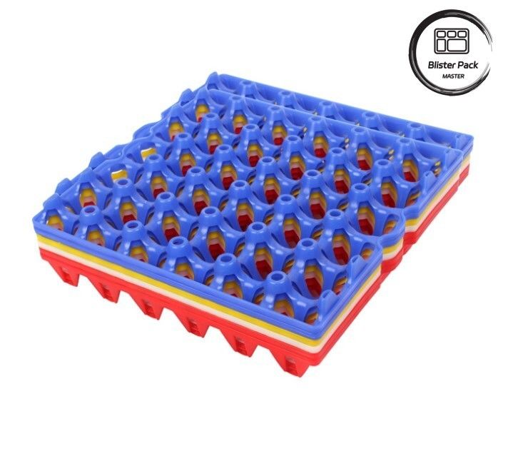 Confezioni a 30 cellule di plastica per uova di gallina