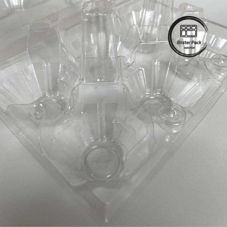 6 Imballaggio Cartoni di uova di plastica Scatole di imballaggio di uova durevoli per un deposito sicuro