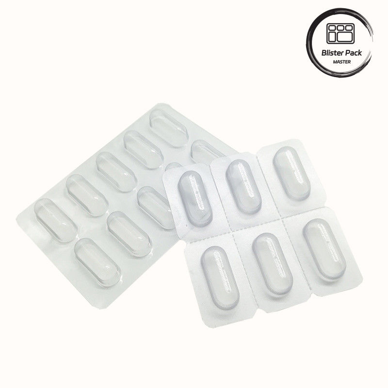 Imballaggio Blister di pillola individuale sterile Contenitori sicuri di compresse per uso medico