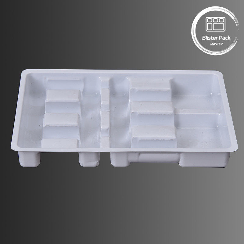 Contenitori di plastica medicinale a vuoto per 6 iniezioni con bolle per flaconcini da 5 ml e 10 ml