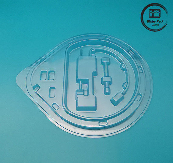 PETG Medical Blister Tray per l'imballaggio dei dispositivi - soluzione di stoccaggio durevole e sterile