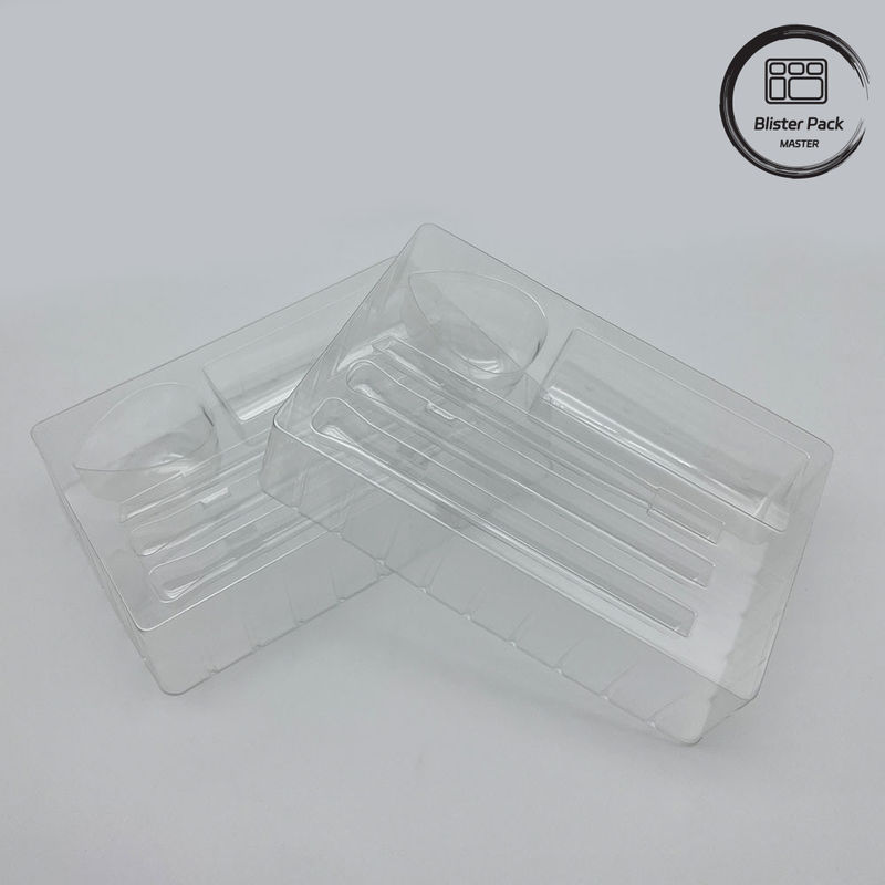 Pacchi di bolle di plastica per uso medico a misura di PP PVC PET