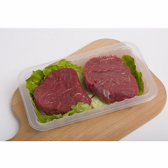 Piatto di plastica monouso per l'imballaggio di carne fresca e frutta e verdura