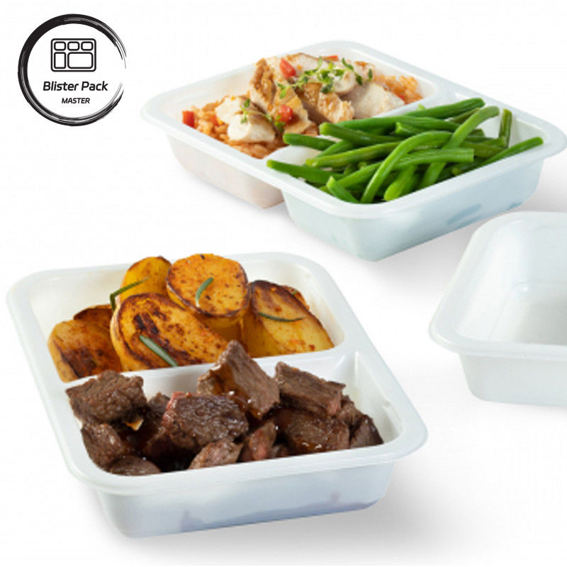 Blister Pack Master vassoi di carne di plastica usa e getta personalizzati imballaggi alimentari CPET