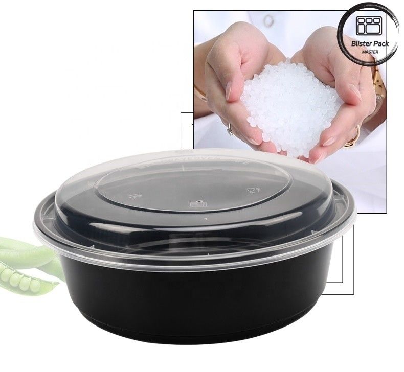 Contenitori di insalata usa e getta a prova di perdite senza BPA Di varie dimensioni 8oz 12oz 16oz 24oz 32oz