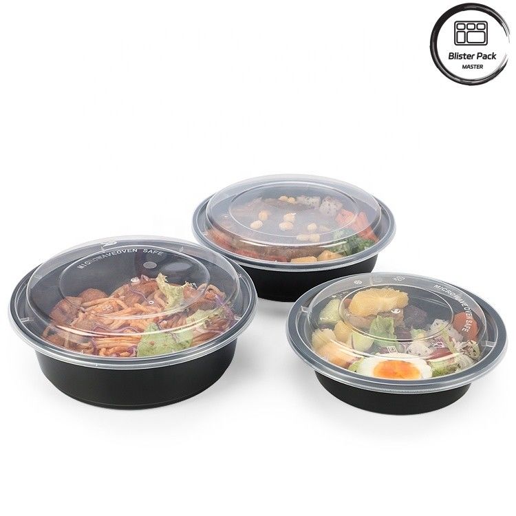Contenitori di insalata usa e getta a prova di perdite senza BPA Di varie dimensioni 8oz 12oz 16oz 24oz 32oz