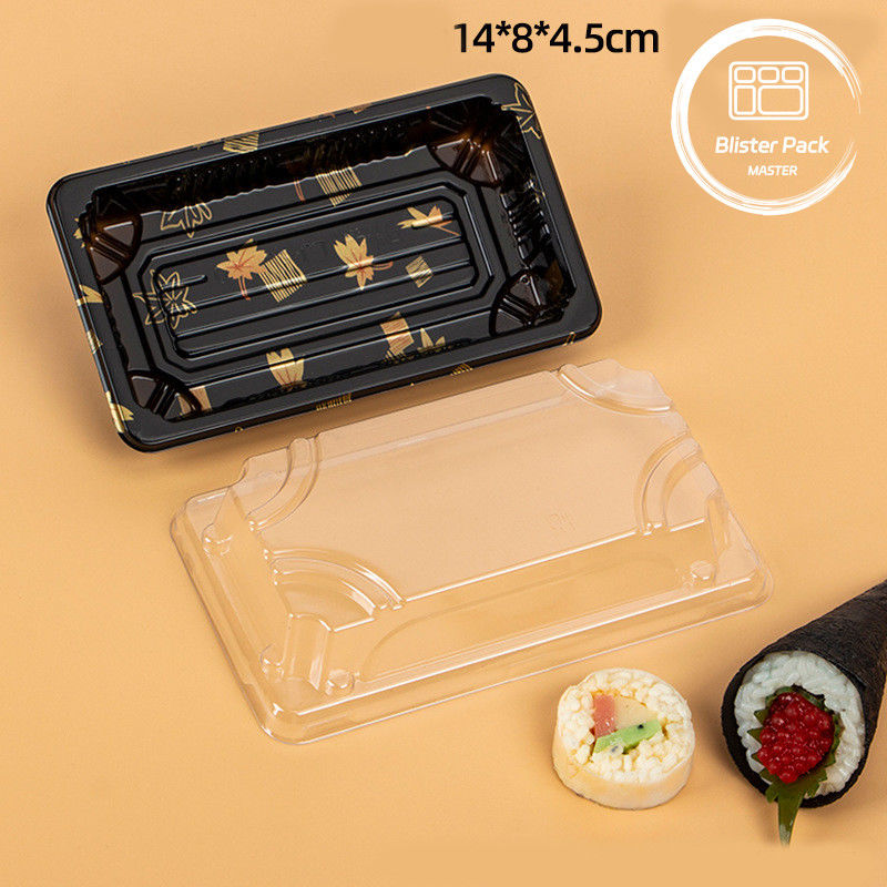 Consigli personalizzati per ristoranti e ristoranti, vassoi di sushi usa e getta per mangiare fresco e elegante