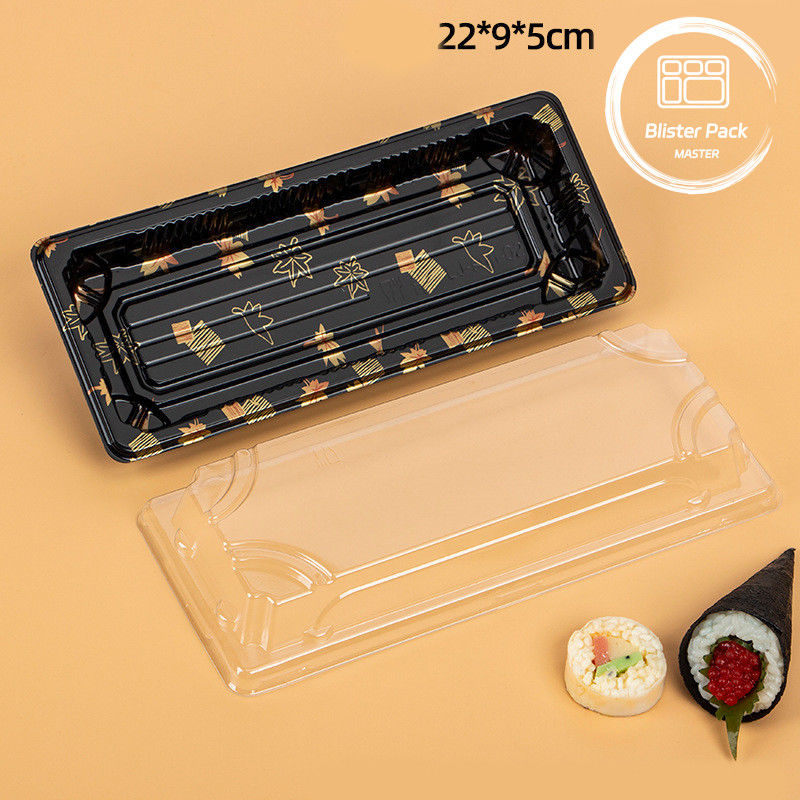 Consigli personalizzati per ristoranti e ristoranti, vassoi di sushi usa e getta per mangiare fresco e elegante