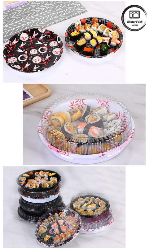 Blister Salad Box Takeaway Contenitore di sushi in plastica conveniente ed ecologico