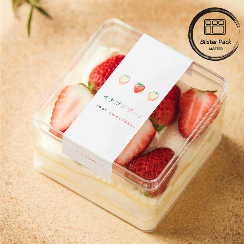 Contenitore di pasticceria in plastica per bolle Ideale per la pasticceria / la confezione