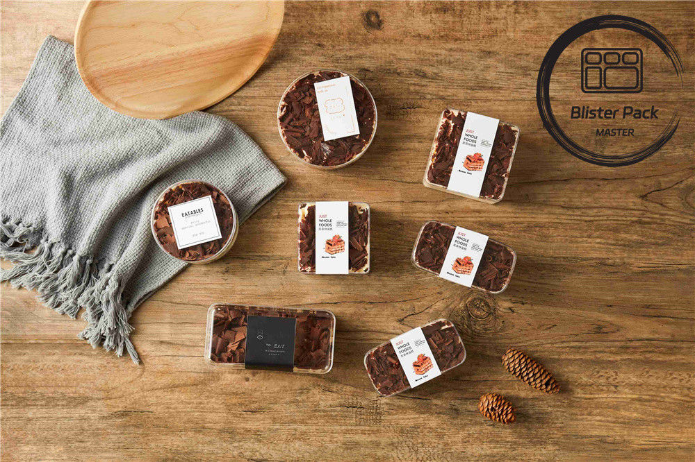 Contenitore di pasticceria in plastica per bolle Ideale per la pasticceria / la confezione