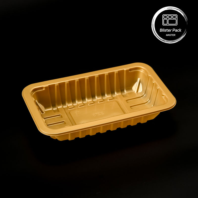 Piatti di imballaggio a vuoto in PP personalizzati Piatti di plastica usa e getta con logo