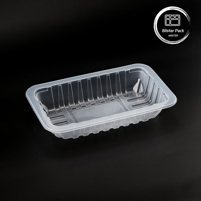 Piatti di imballaggio a vuoto in PP personalizzati Piatti di plastica usa e getta con logo