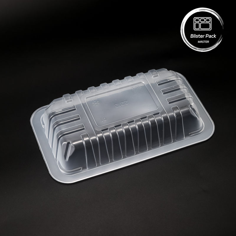 Piatti di imballaggio a vuoto in PP personalizzati Piatti di plastica usa e getta con logo