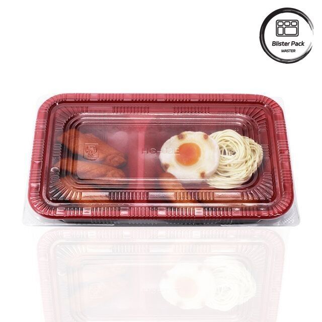 Custom 2-3-4 Compartimento PP Hot Food Takeaway Bento Box Eco-Friendly rettangolare
