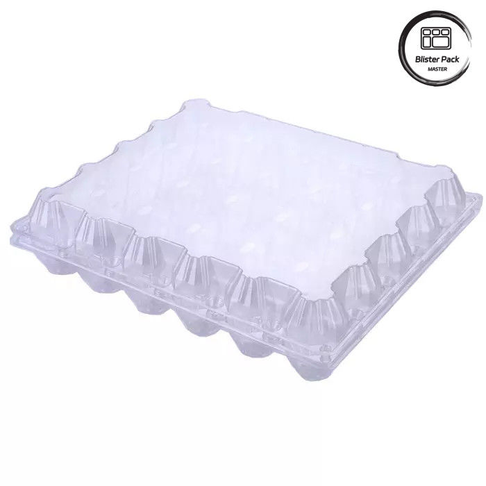 Tastiere per vesciche di uova in PET a misura personalizzata Tastiere di plastica a vuoto monouso