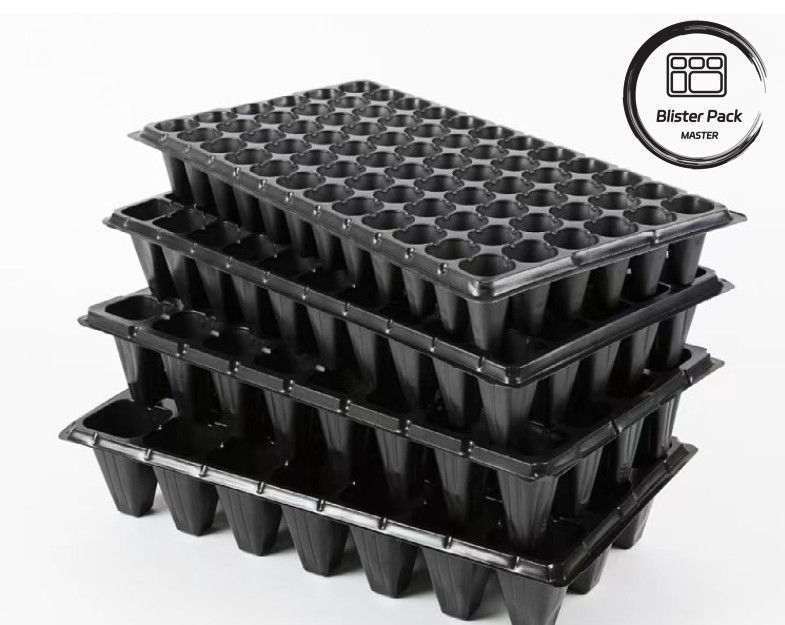 Sementeria a 72 buchi Sementeria di plastica per l'allevamento Sementeria eco-compatibile Sementeria per la coltivazione di piante interne