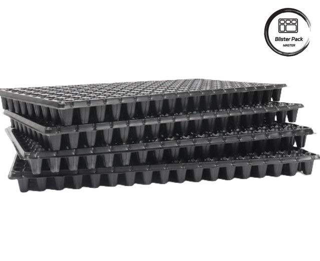 Piatti di plastica resistenti, da 32 a 200 cellule, ideali per la germinazione di ortaggi e fiori
