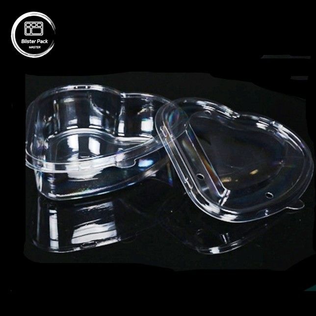 Tavolo di plastica trasparente in PP a bolle usa e getta, confezione a 6 cavità per cioccolato, caramelle, mooncake, muffin e gnocchi