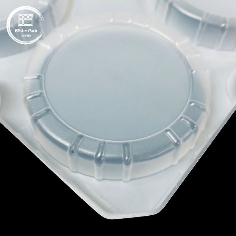 Fabbrica OEM Protective Turnover PP Blister Tray con coperchio, bottiglia per bevande e confezionamento di tazze di yogurt