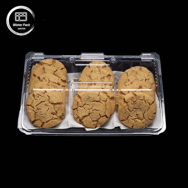Scatola di torte in rotolo svizzero in PET trasparente personalizzata per confezioni per dessert e regali