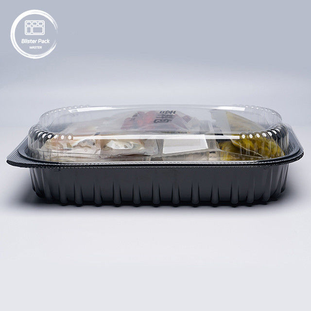 Scatola di torte in rotolo svizzero in PET trasparente personalizzata per confezioni per dessert e regali