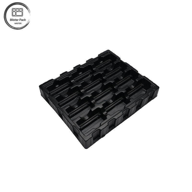 ESD PS PCB Packaging Tray, Anti-Static Plastic Blister Tray per elettronica
