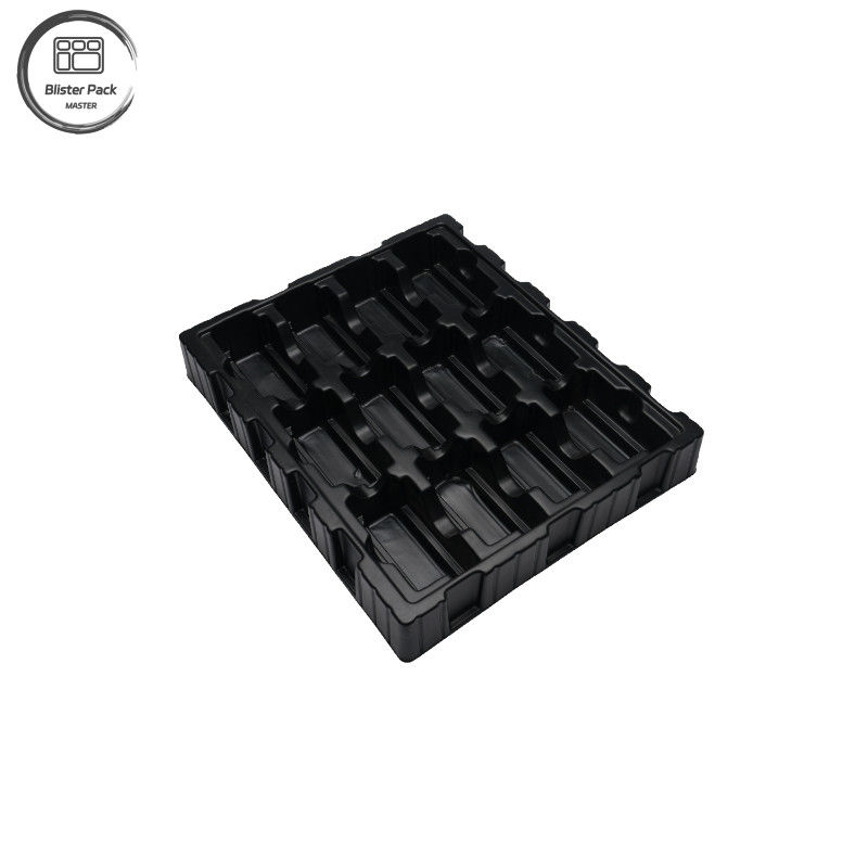 ESD PS PCB Packaging Tray, Anti-Static Plastic Blister Tray per elettronica