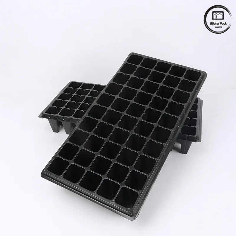 50 vassoio di semina cellulare per la coltivazione di piante e giardini, vassoio di semina di plastica durevole