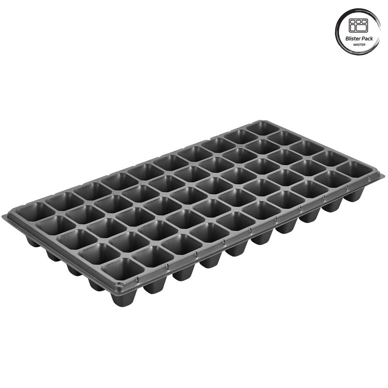 50 vassoio di semina cellulare per la coltivazione di piante e giardini, vassoio di semina di plastica durevole