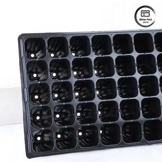 50 cellule di semina piattaforma di collaudo vassoio materiale PS durevole per una crescita efficiente delle seminicole